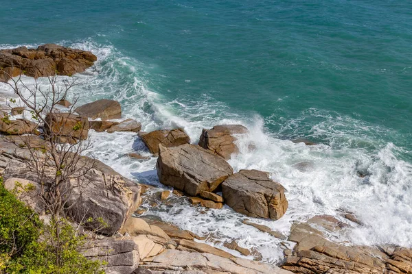 Havutsikt Stein Øya Koh Samui Usett Fantastisk Thailand – stockfoto