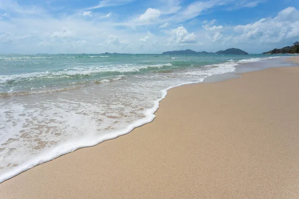 Sea View Tropical Beach Sunny Sky Summer Paradise Beach Koh — Stock Photo, Image