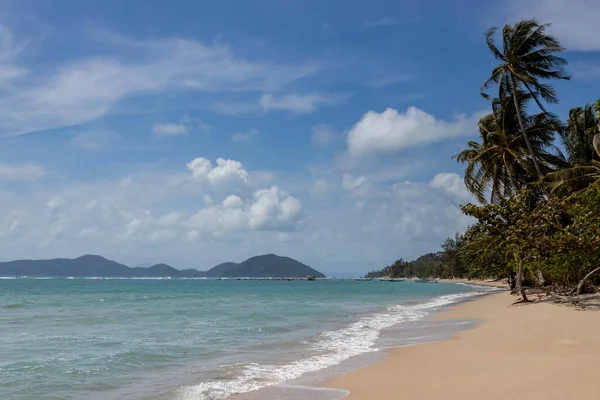 Sea View Tropical Beach Sunny Sky Summer Paradise Beach Koh — Stock Photo, Image