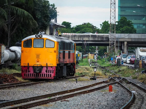 泰国2020年11月29日 通布里火车站 这个通布里火车站是前往泰国西部和南部地区的起点 — 图库照片