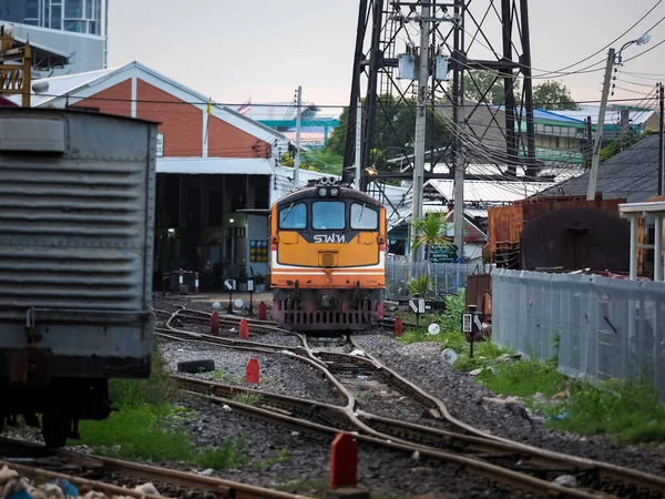 Bangkok Tailândia Novembro 2020 Estação Ferroviária Thonburi Esta Estação Ferroviária — Fotografia de Stock