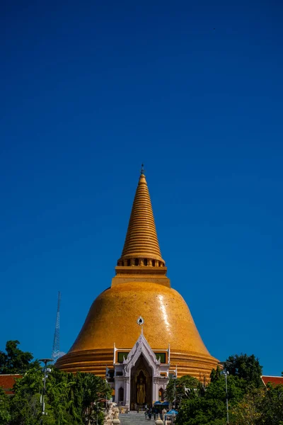 Nakhon Pathom Tayland Haziran 2021 Phra Pathom Chedi Amphoe Mueang — Stok fotoğraf