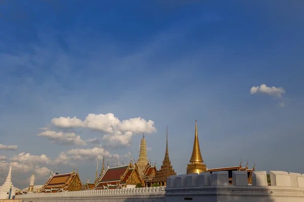 Bangkok Thailand Červen Wat Pra Kaew Grand Palace Večerních Hodinách — Stock fotografie