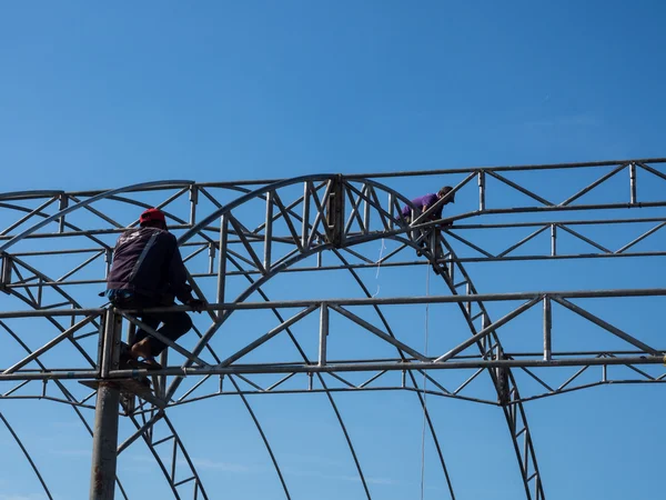 Techo en construcción —  Fotos de Stock