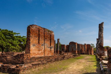 Wat Phrasisanpetch (Phra Si Sanphet) Antik Pagoda. Ayutthay