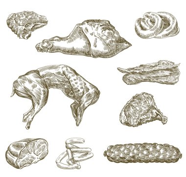 doğal et ve bundan üretilen ürünler