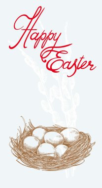 Paskalya tebrik kartı