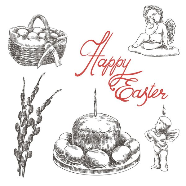 happy Easter sketches