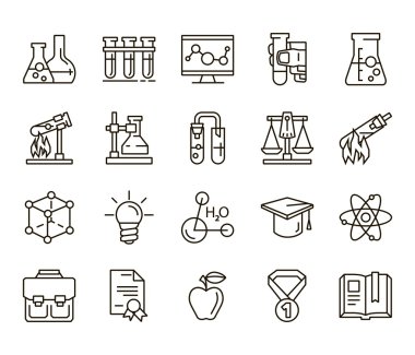 chemistry. back to school clipart