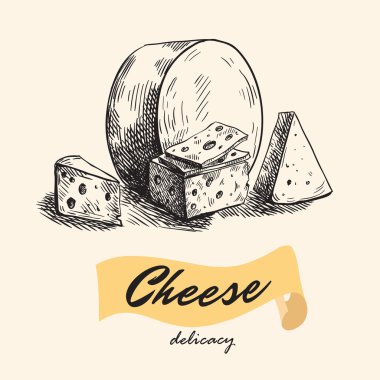 natural cheese. cheesemaking clipart