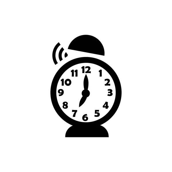 Reloj despertador — Vector de stock