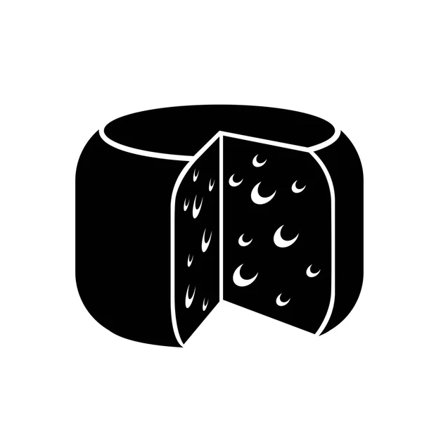 Icono de queso — Archivo Imágenes Vectoriales