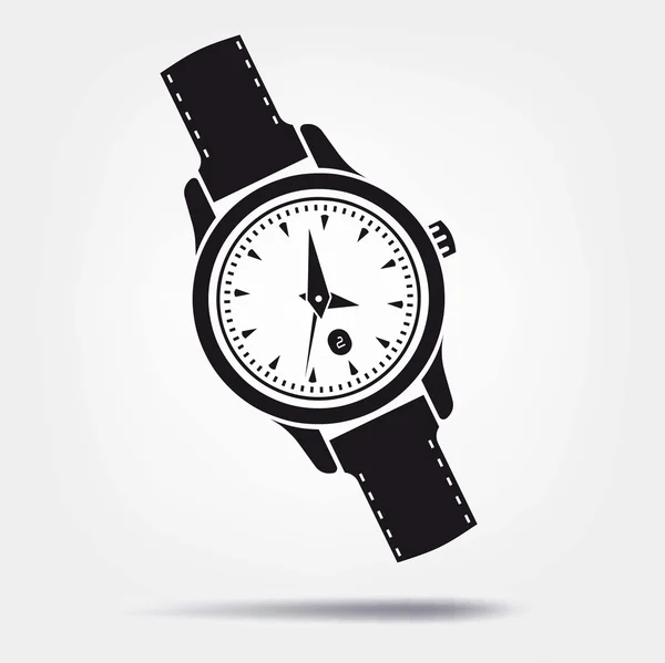 Armbanduhr-Symbol — Stockvektor