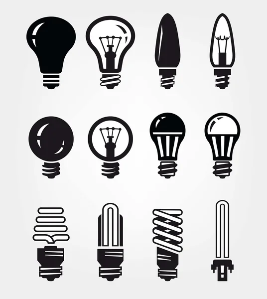 Light bulbs — Stock Vector