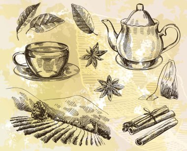 Çay takımı.