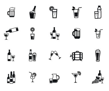 İçecek simgeler