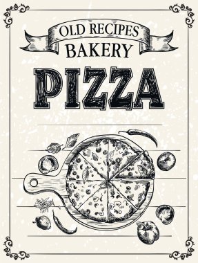 Pizza ve malzemeler