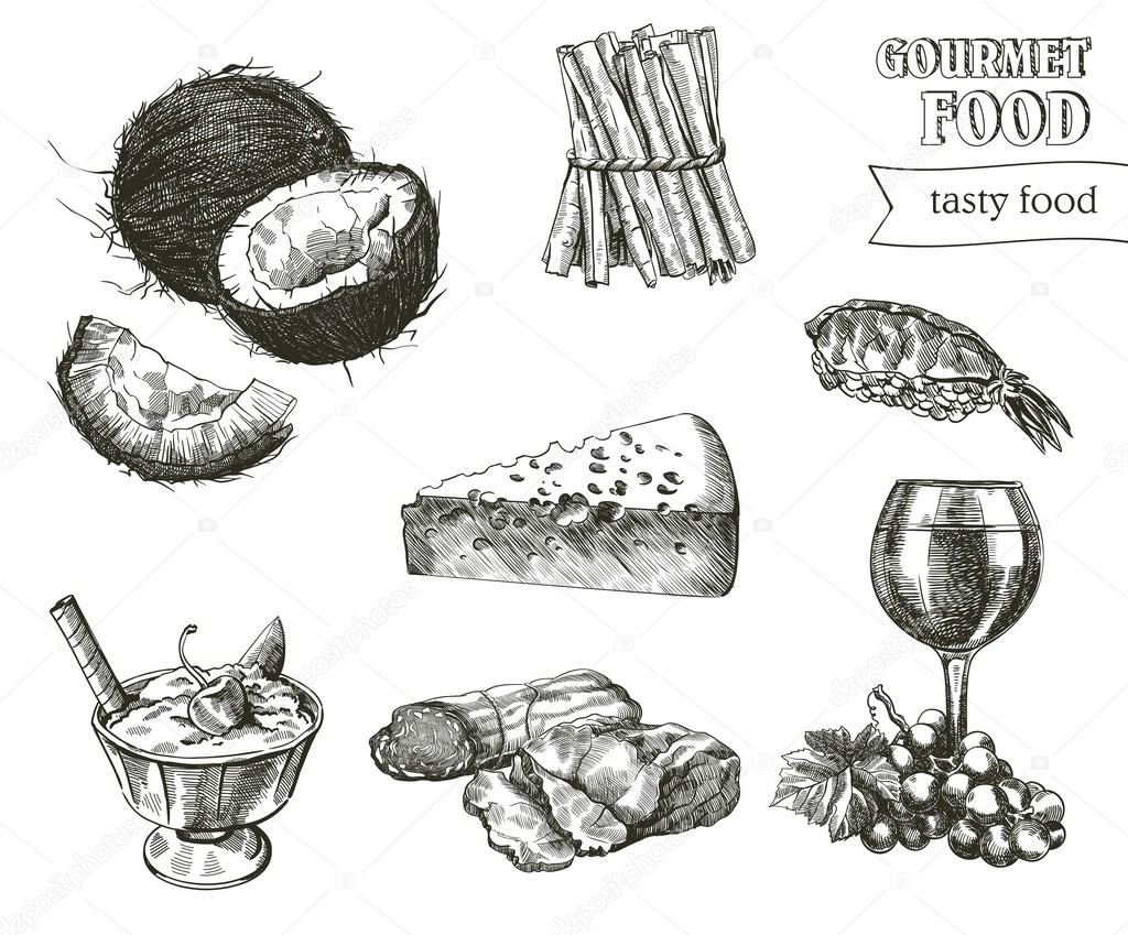 natural products sketches