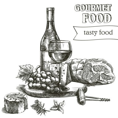 doğal şarap ve aperatifler