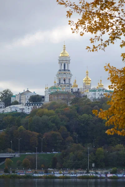 Kiev Pechersk Lavra Dia Outono Kiev Ucrânia — Fotografia de Stock