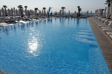 beach pool in Odesa, Ukraine