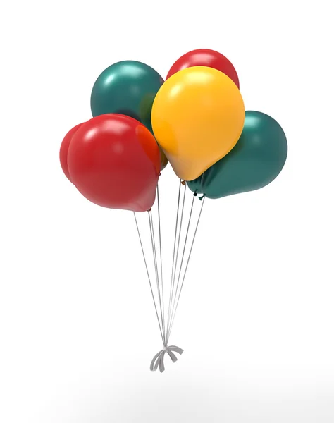 Bunch of balloons — Stock Photo, Image