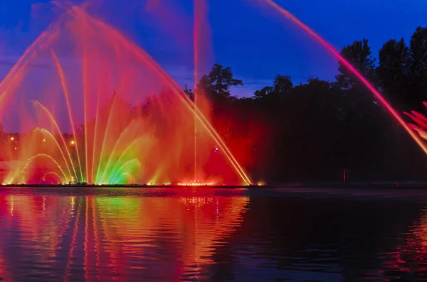 Fontana del Canto nel centro di Vinnitsa — Foto Stock