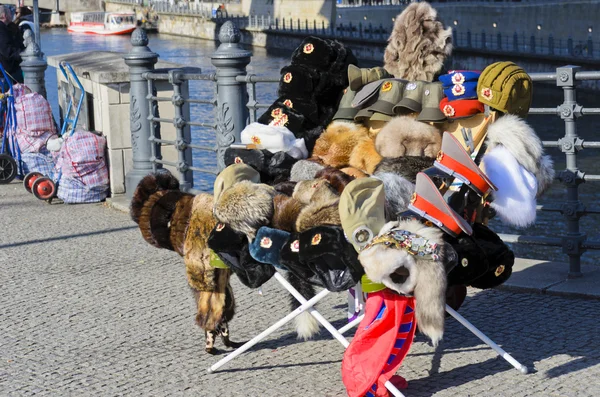 Chapeaux, bérets et casquettes — Photo