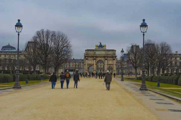 Parks and alleys — Stock Photo, Image