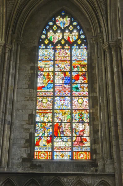 O interior da igreja — Fotografia de Stock