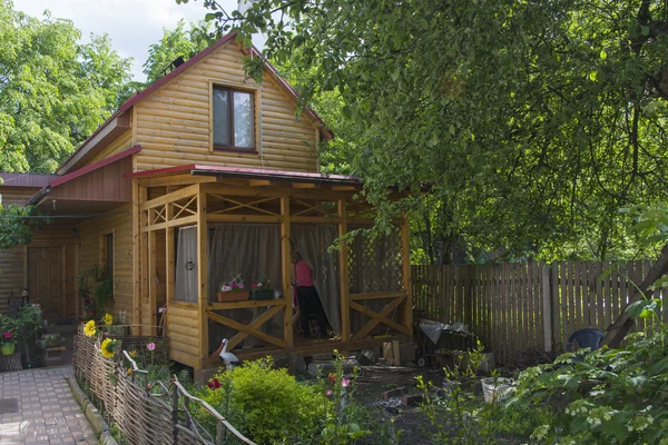 Bir özel ev avlusu tasarımı