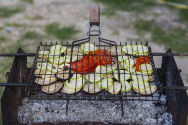 Turşu sebze ızgara