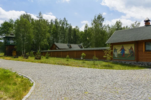 Klasztor Matki Bożej Kazańskiej. — Zdjęcie stockowe