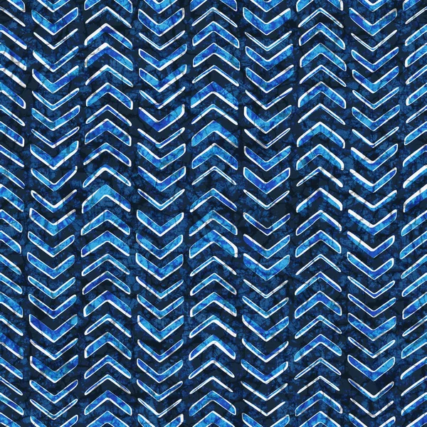 Batik Textura Sem Costura Com Padrão Chevron Textura Tecido Ilustração — Fotografia de Stock