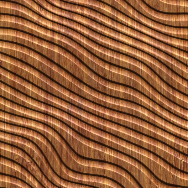 Carved Pattern Wood Background Seamless Texture Illustration — Stock Photo, Image