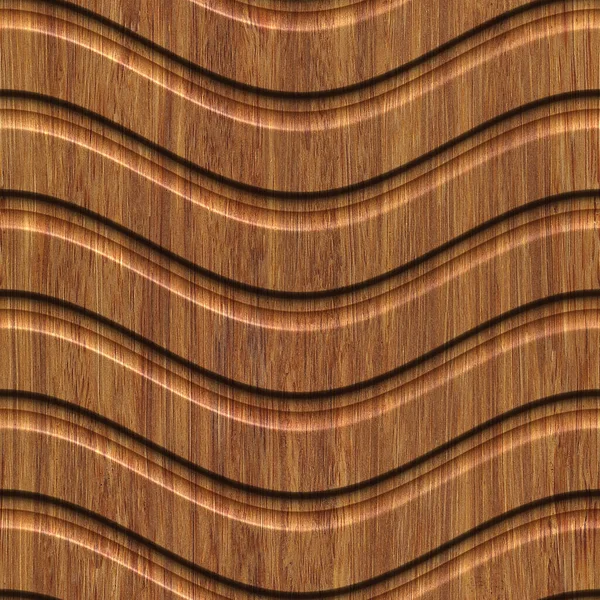 Carved Pattern Wood Background Seamless Texture Illustration — Stock Photo, Image