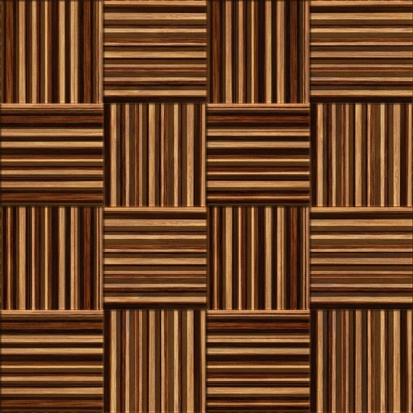 Carved Geometric Pattern Wood Background Seamless Texture Cross Stripes Illustration — Stock fotografie