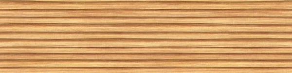 Carved Horizontal Stripes Pattern Wood Background Seamless Texture Long Texture — Stok fotoğraf