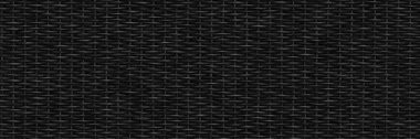 Black basket weave seamless texture, long background, 3d illustration