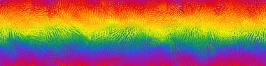 Grunge seamless texture with pattern, rainbow color, banner, 3d illustration