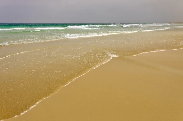Fuerteventura, Flag Beach, part f Grandes Playas de Corralejo on — Stock Photo, Image