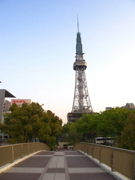 Nagoya Japan Квітня 2014 Тур Нагої Телевежа Нагої Найстаріша Телевежа — стокове фото