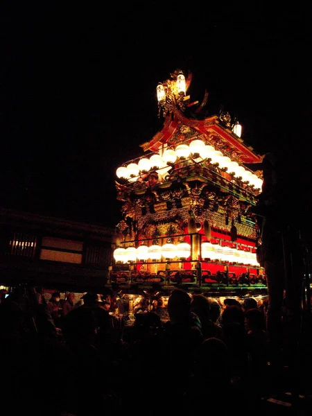 Takayama Japon Avril 2014 Flotteurs Festival Traditionnel Japonais Yatai Festival — Photo