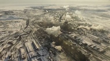 Metalurji tesisi. Hava kirliliği.