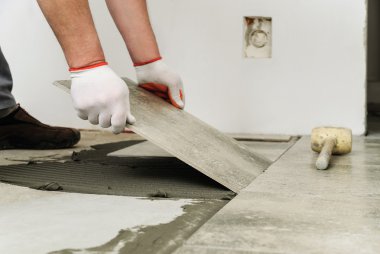 Seramik Karo döşeme.