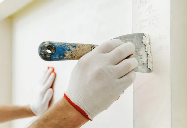 Decoratieve pleister coating. — Stockfoto