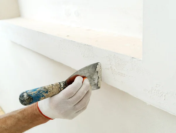 Decorative plaster coating. — Stock Photo, Image