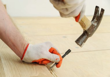 Parke parke döşeme.