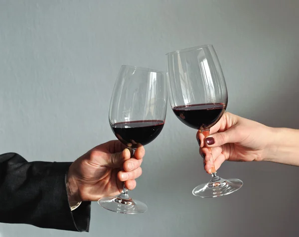 Due bicchieri di vino — Foto Stock