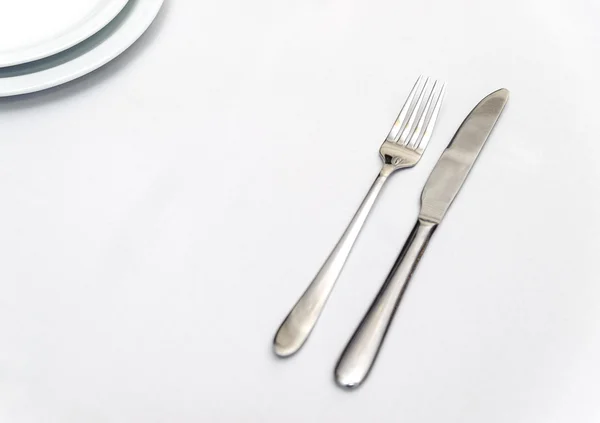 Forchetta e coltello — Foto Stock